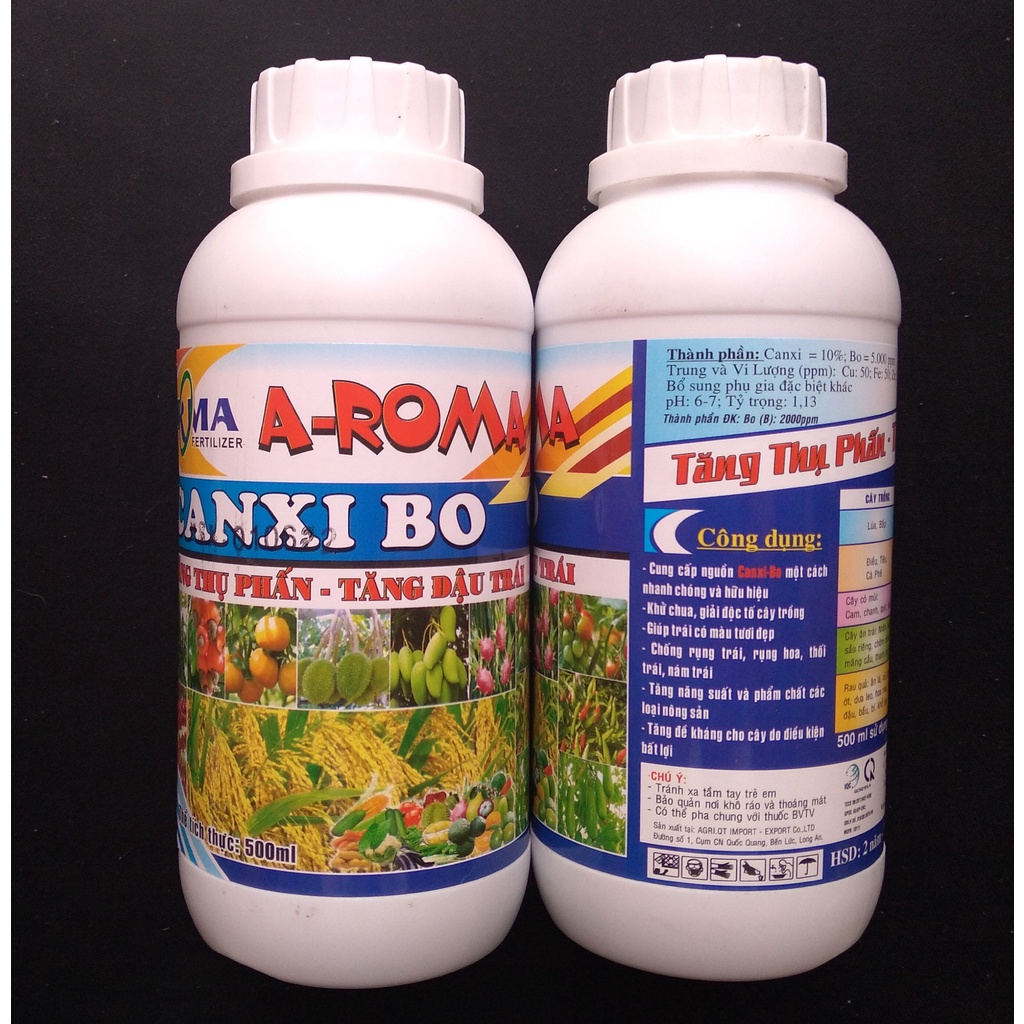 Phân vi lượng Canxi bo - Chai 500ml - Kích thích thụ phấn, đậu trái