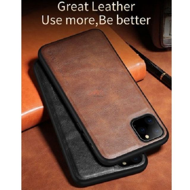 Ốp lưng Iphone X/XR/XS MAX/11 / 11 pro / 11 Pro Max da PU hiệu Xlevel cao cấp