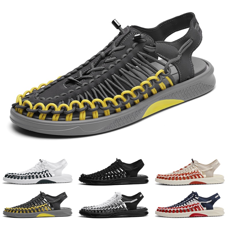 Xăng đan Đan Lát Gọn Nhẹ Thời Trang Đi Biển Cho Nam Và Nữ Size 38-45