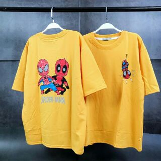 🐭 Áo Thun Phản Quang Spider Man Vàng 🐭