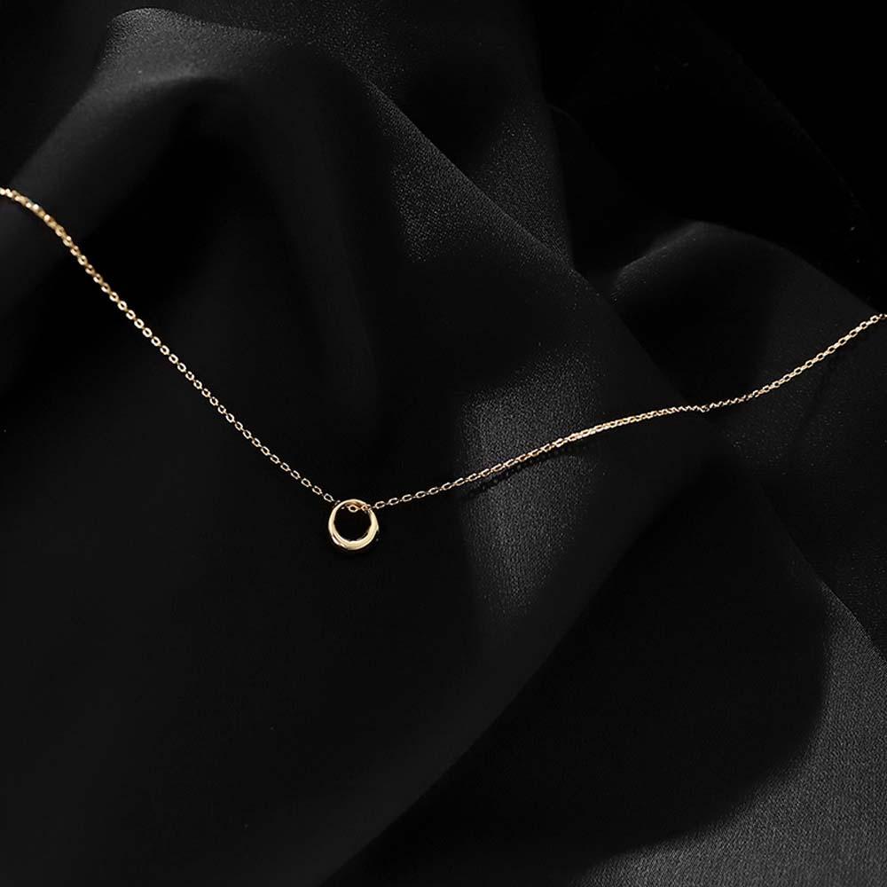 Vòng cổ Mặt Tròn Đơn Giản Thời Trang Dành Cho Nữ