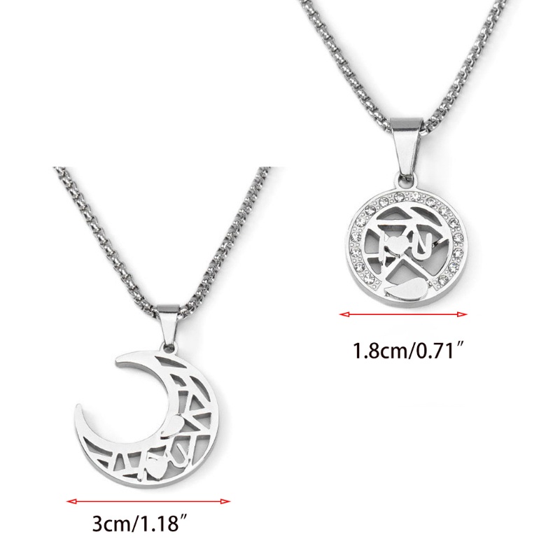 Vòng Cổ Thép Titan 3 Màu Thời Trang Cho Cặp Đôi