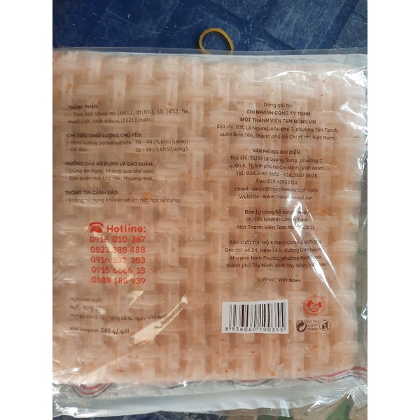 BÁNH TRÁNG ỚT TÂY NINH VIỆT SAN 280GR