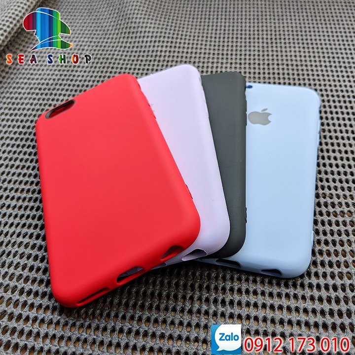 [ỐP FULL VIỀN] Ốp chống bẩn iPhone 6S - iPhone 6S Plus - nhựa dẻo - Có lót nhung bên trong - Ốp lưng iP6P siêu bền | BigBuy360 - bigbuy360.vn
