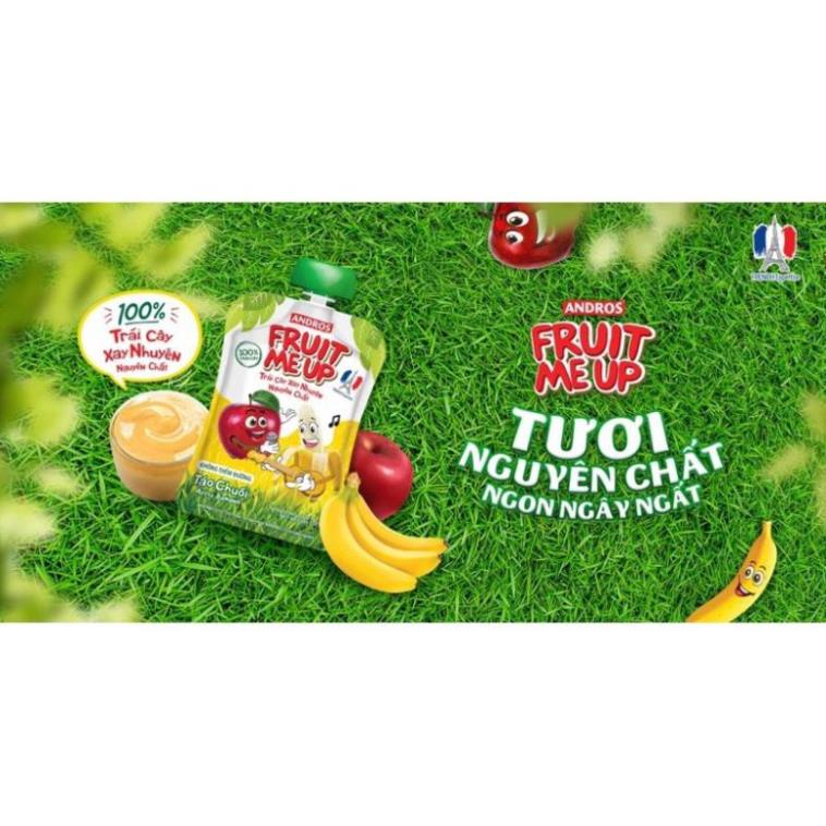 Trái Cây Nghiền Nguyên Chất Andros Fruit Me Up