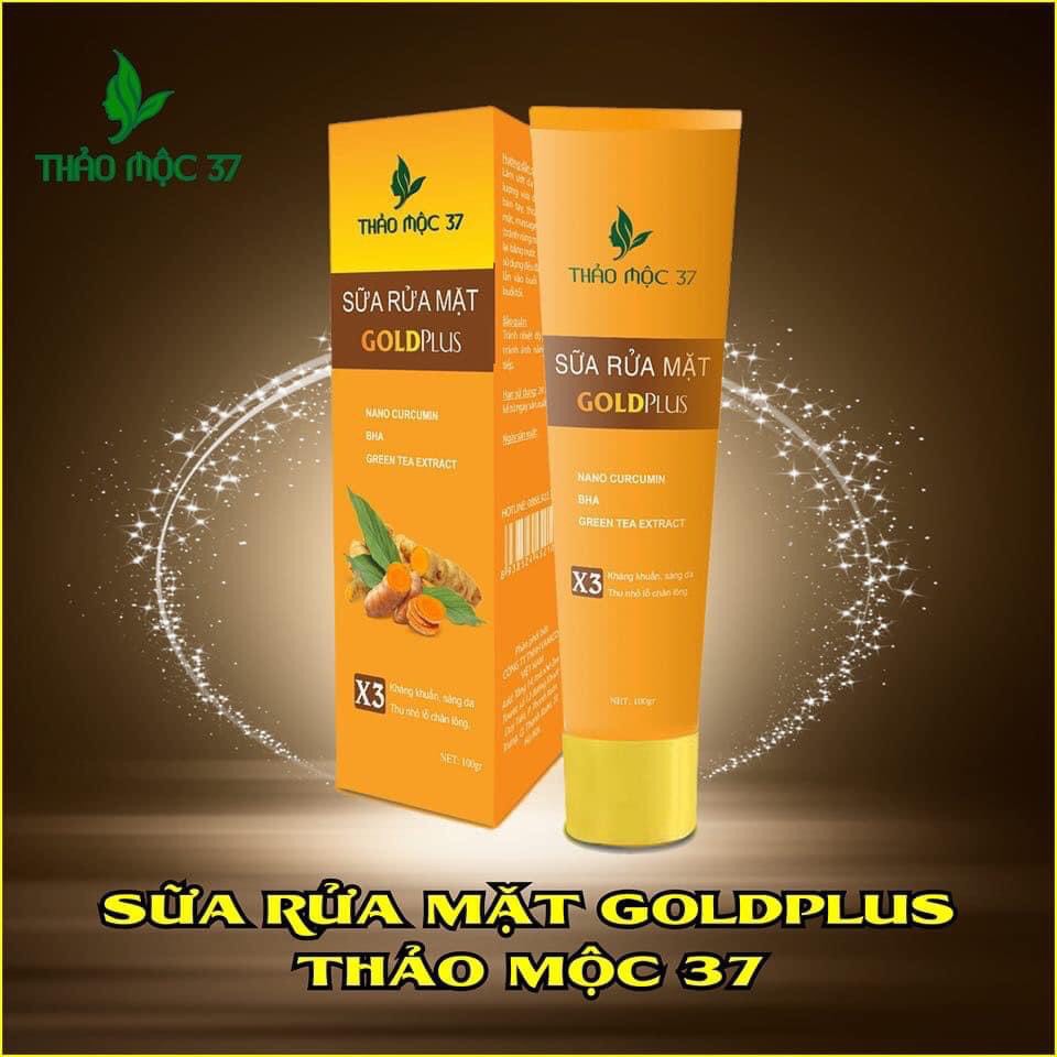 [freeship] 5 lọ sữa rửa mặt goldplus của Thảo Mộc 37