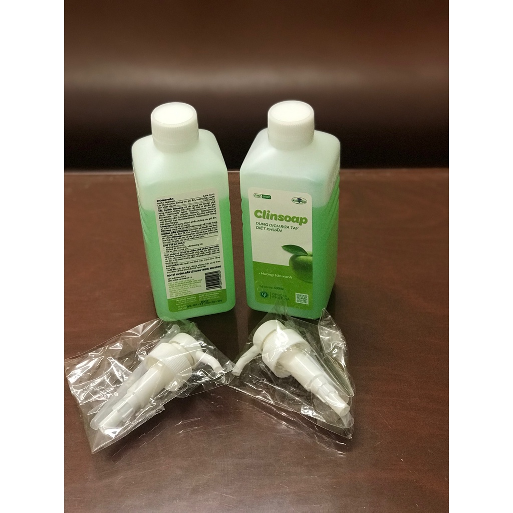 Xà phòng rửa tay diệt khuẩn Clinsoap, chai 500ml | BigBuy360 - bigbuy360.vn
