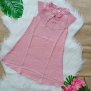Đầm tơ đũi cao cấp an đông bé gái.