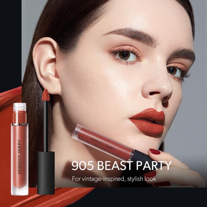 [Chính Hãng]Son Kem Perfect Diary Màu Lì Tông Màu Cổ Điển Lâu Trôi 3g | BigBuy360 - bigbuy360.vn