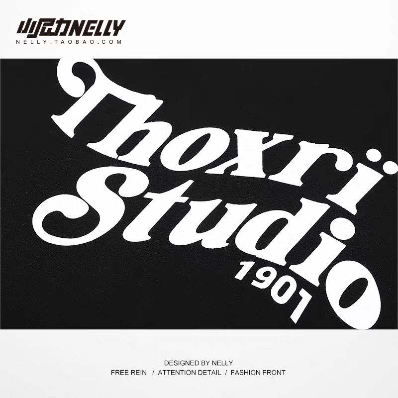 Áo nỉ sweater Nelly lót lông phong cách unisex mẫu mới nhất 08