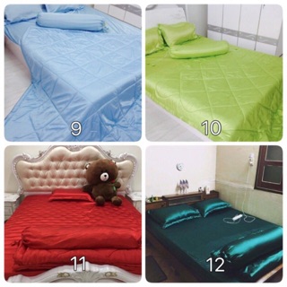 Bộ ga gối Phi lụa Thái Tuấn cao cấp