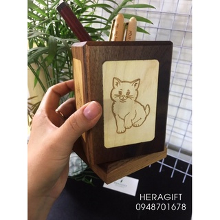 HỘP CẮM BÚT ĐỂ BÀN