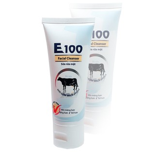 Sữa rửa mặt E100 Sữa bò tươi 80ml