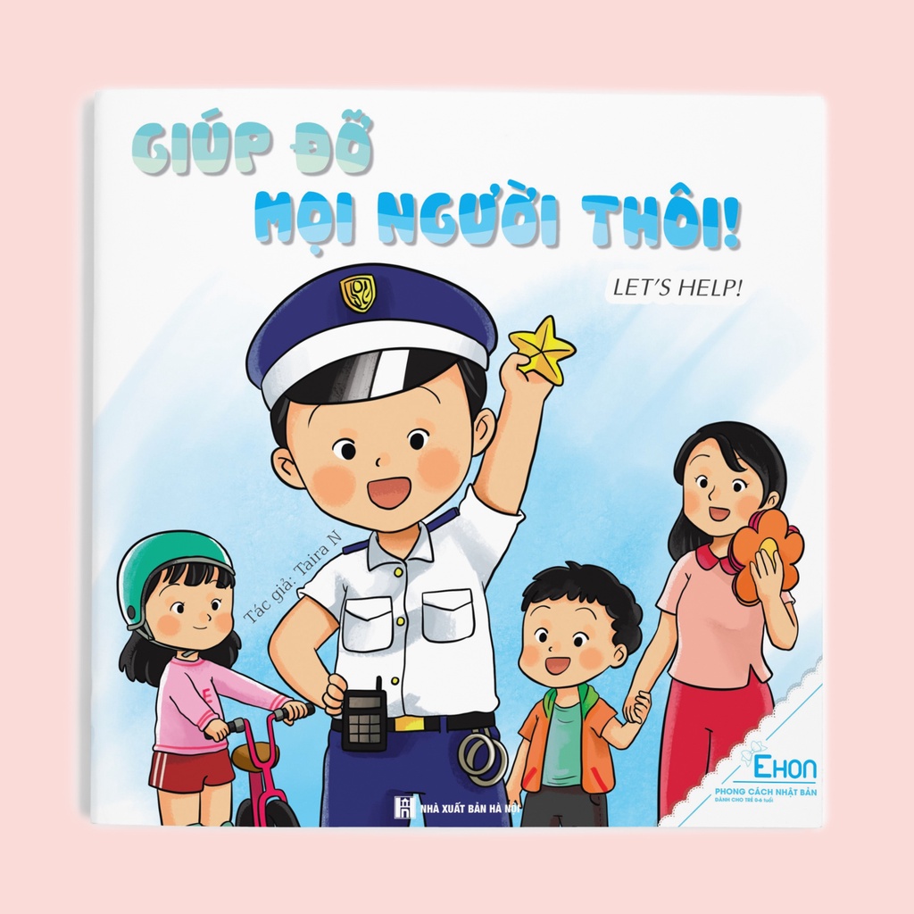 Sách Ehon Kỹ Năng Sống Bon Là Bé Ngoan (Bộ 4 cuốn)