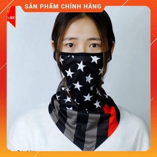 Khăn đa năng tam giác JARVAN2 cao cấp chống nắng, chống bụi cực tốt - Nhiều Màu FREESHIP
