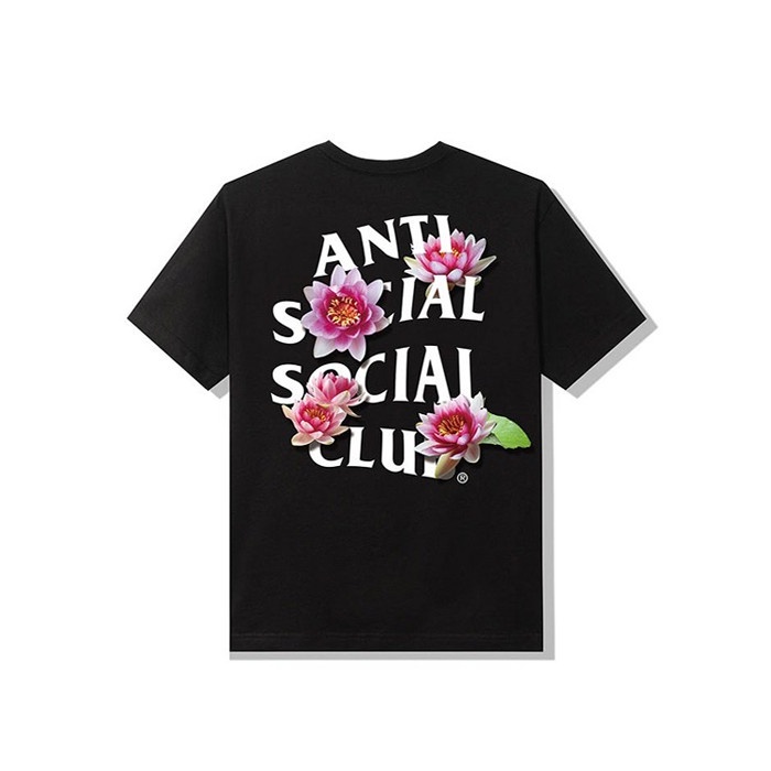 ÁO PHÔNG TAY LỠ CỔ TRÒN ANTI SOCIAL SOCIAL CLUB ZEN OUT/ BÔNG HOA SEN