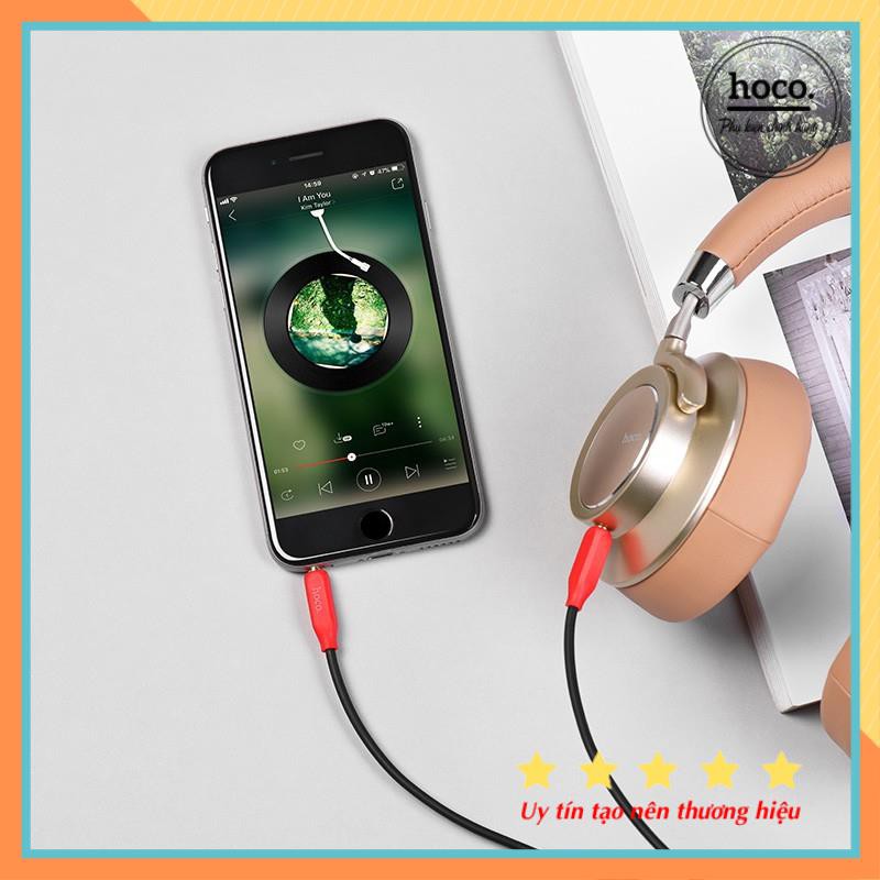 Cáp Audio 3.5Mm Hoco UPA11 Chính Hãng, Cáp AUX Bảo Hành 12 Tháng