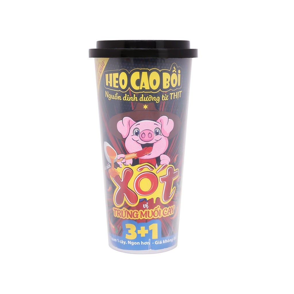 Combo 10 hũ xúc xích lắc Heo Cao Bồi | BigBuy360 - bigbuy360.vn
