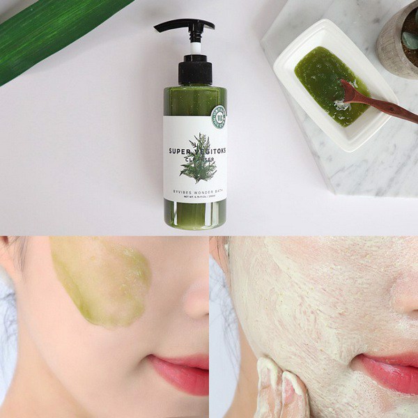 Sữa Rửa Mặt Vegitoks Rau Củ Thải Độc Hoa Quả 200ml - 300ml Mẫu Mới Nhất