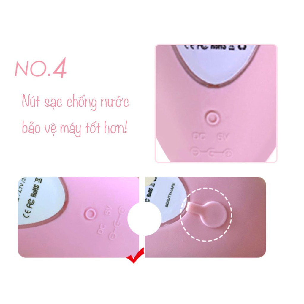 Máy rửa mặt tạo bọt 5 tốc độ, massage và làm sạch mụn đầu đen,giúp gương mặt tươi sáng (hàng nội địa TQ) - MÃ RM56 | BigBuy360 - bigbuy360.vn