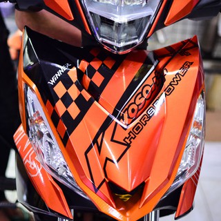 Decal Tem Xe Winner 150 Cam Đen Ohlins