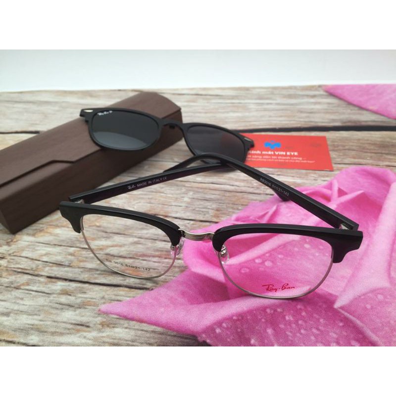 Gọng Kính 2 trong 1 Rayban