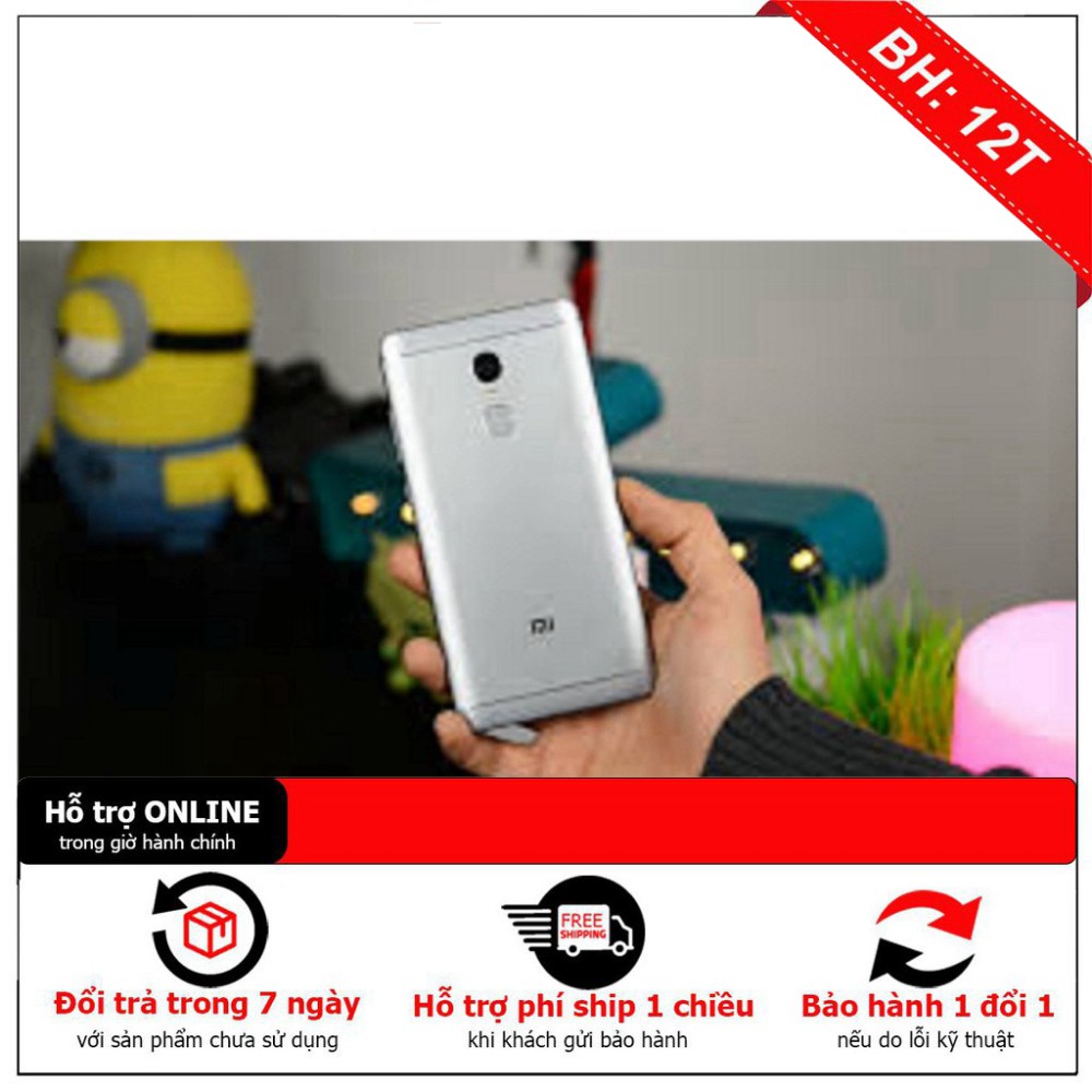 HOT SALE '' RẺ BẤT NGỜ '' điện thoại Xiaomi Redmi Note 4 Chính Hãng 2sim ram 3G/64G, chiến Free Fire/PUBG đỉnh HOT SALE