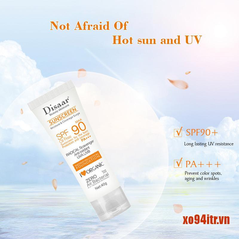 XOITR  Sunscreen Whitening SPF 90 Sunblock Facial Body Skin Protective Cream Anti-