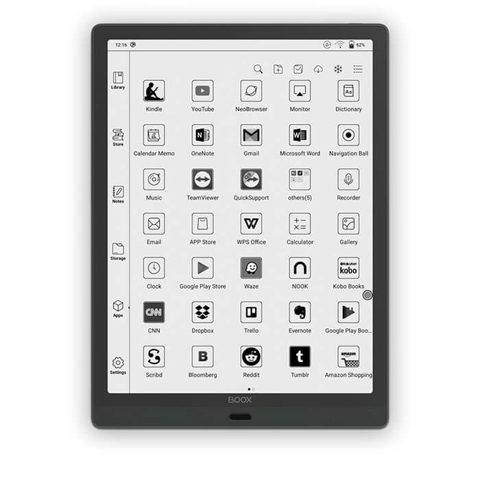 Máy Đọc Sách Onyx Boox Max Lumi 64GB Màn Hình 13.3Inch Có Đèn Vàng - Hàng Chính Hãng, Bảo Hành 12 Tháng