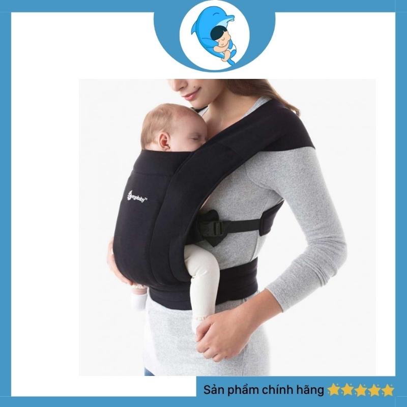 Địu trợ lực Ergobaby Embrace Cozy Mỹ giúp bố mẹ địu bé yêu cả ngày mà không sợ mỏi.