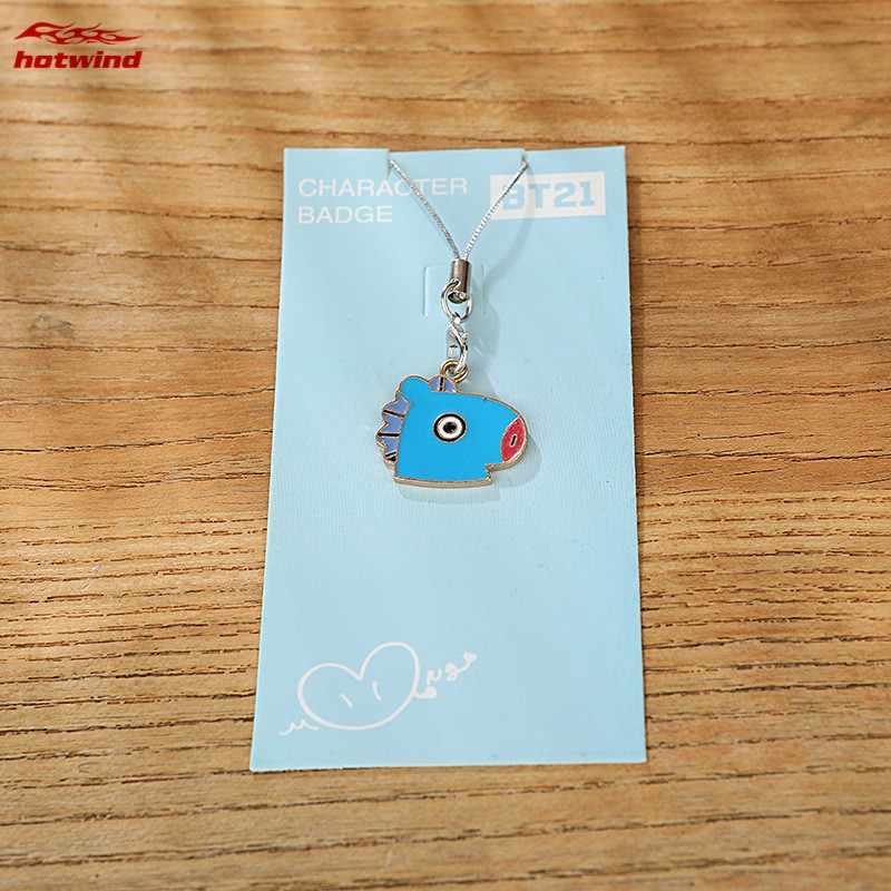 Móc khóa dạng móc khóa in hình hoạt hình cho fan hâm mộ nhóm nhạc BTS