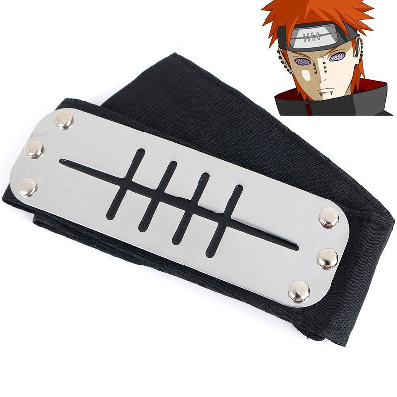 Phụ Kiện Băng Đô Hóa Trang Nhân Vật Anime Naruto Sasuke Uchiha Itachi Kakashi Pein Quà Tặng Halloween Cho Người Lớn Và Trẻ Em