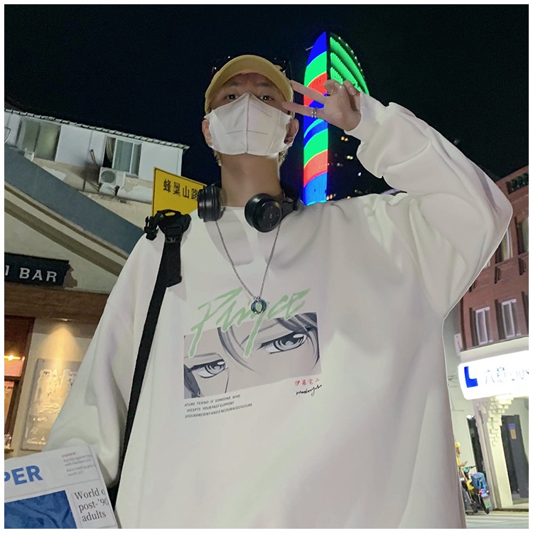 Áo Sweater dài tay Fingger phong cách Ulzzang Hàn Quốc áo thun chất nỉ cotton dày dặn tay dài CoolZ CZ950