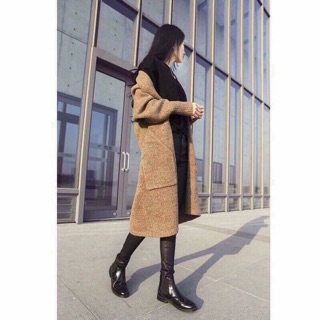 Cardigan len muối tiêu