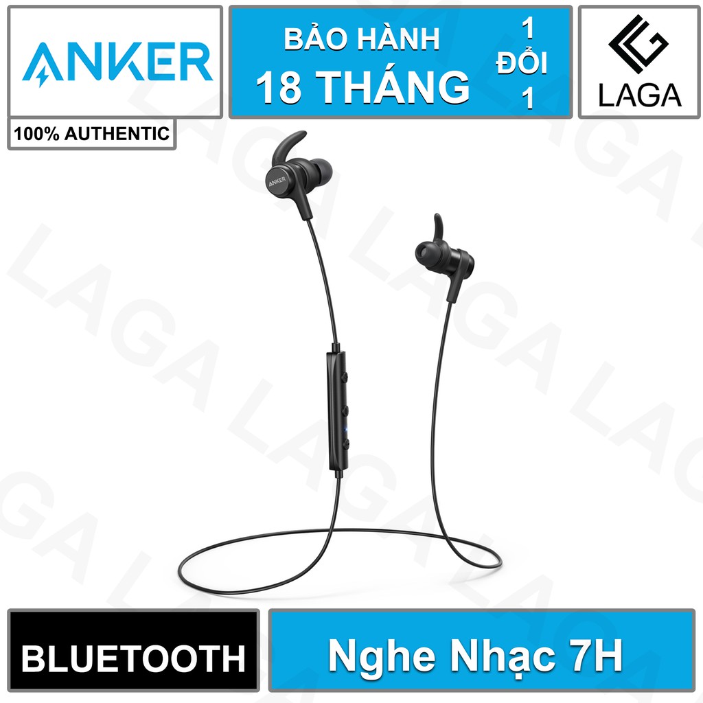  Tai Nghe Bluetooth ANKER SoundBuds Flow - A3234