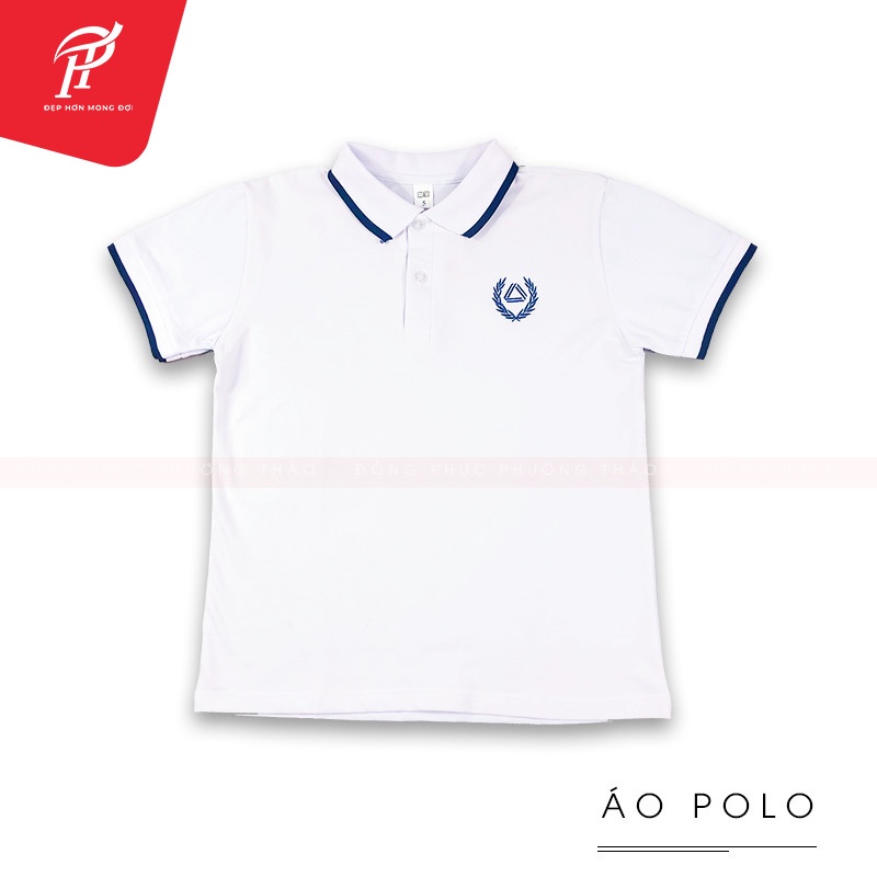 Áo Polo đồng phục Lương Thế Vinh Cấp 2 & 3 | BigBuy360 - bigbuy360.vn