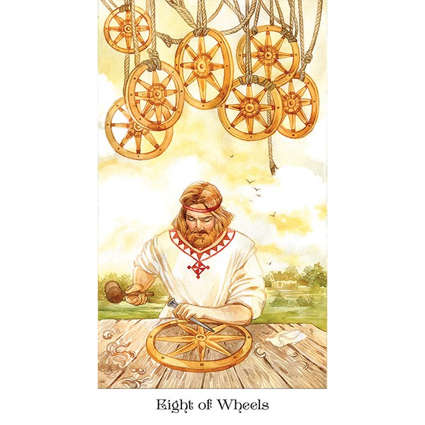 Bộ Bài Tarot of The Golden Wheel (Mystic House Tarot Shop)