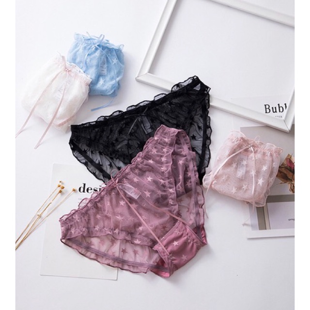 R006- Quần lót nữ ren mềm sexy, phong cách nhật bản