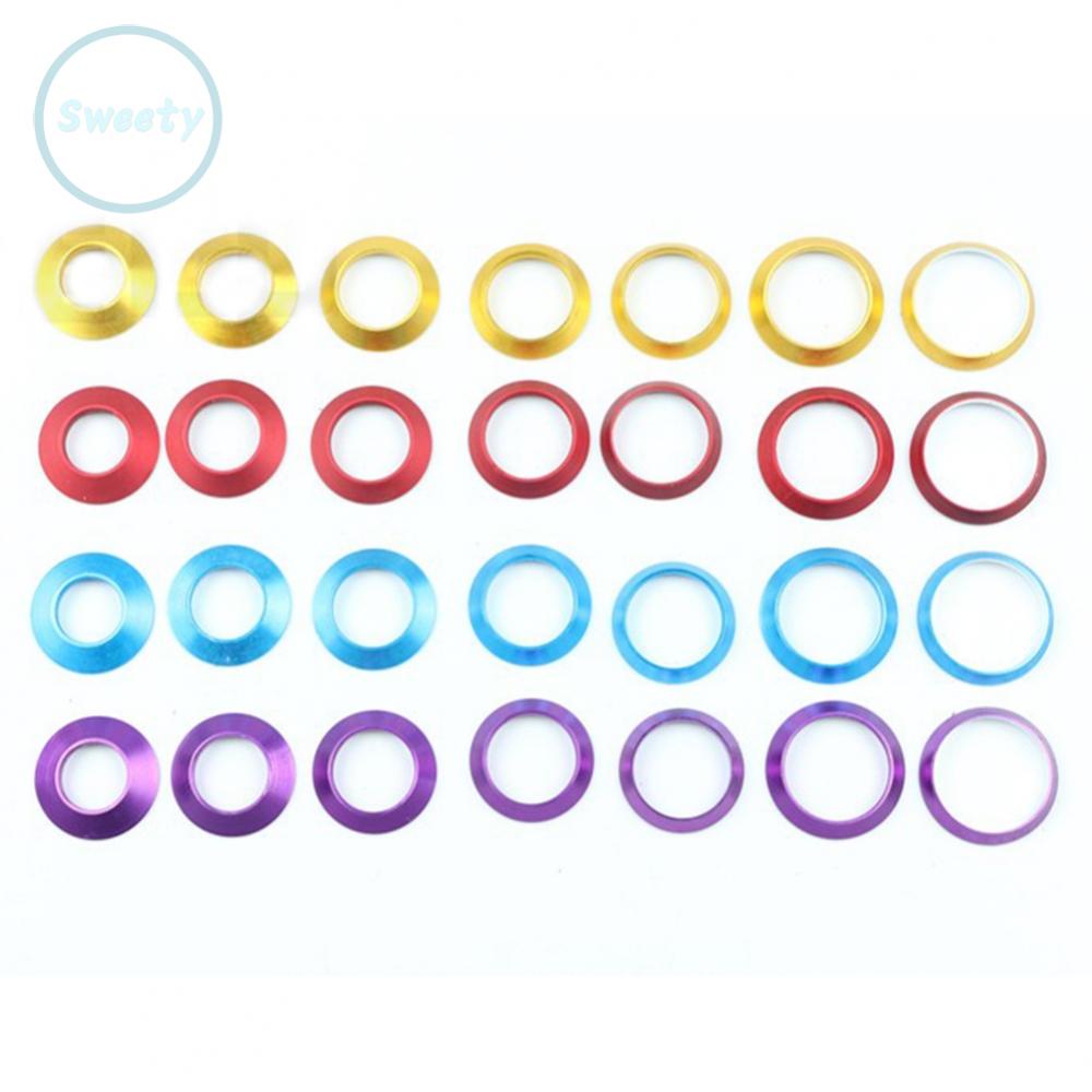 SWTDRM- ~9/10/11/12/13/14/15.5mm Winding Checks Trim Ring DIY Aluminium Alloy for Fishing Rod Repair-