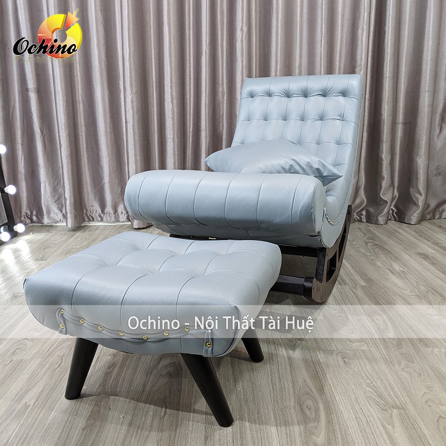 Ghế sofa bập bênh Thư giãn khung gỗ cao cấp (Hình Thật và video)