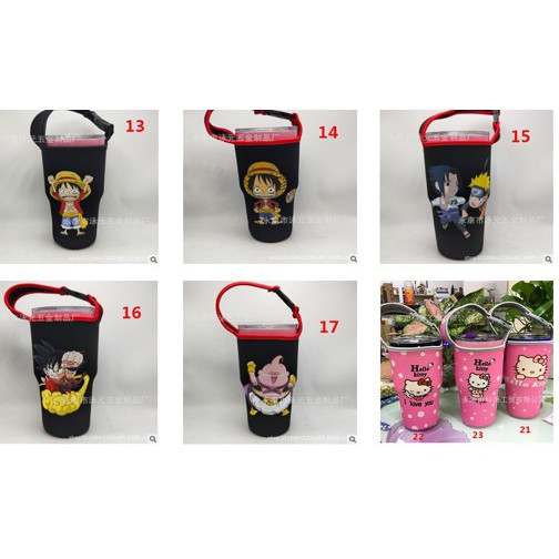 Túi vải đựng ly giữ nhiệt Thái Lan 900ml tiện lợi