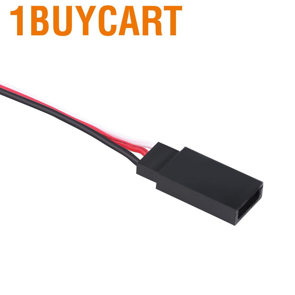 1buycart with 3 Pins Tough and Durable 5Pcs/Set Servo Extension Cable  Cord 3-Pin Male to Female for Rc Model Airplane