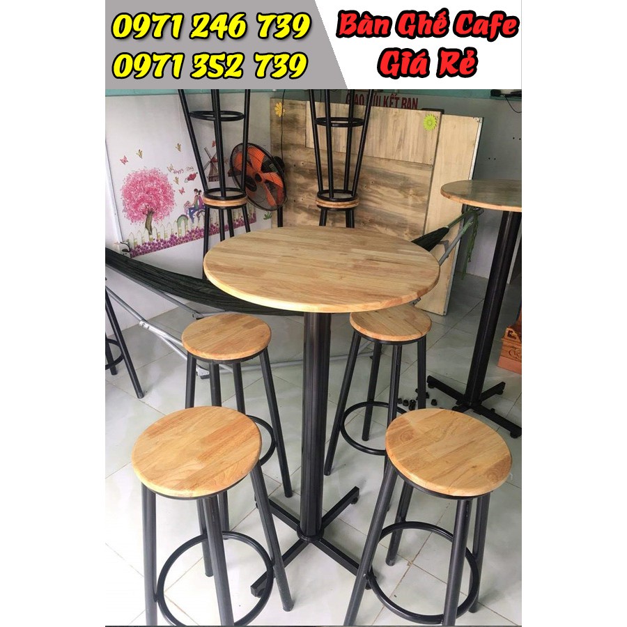 Bàn ghế cafe ngoài trời giá rẻ