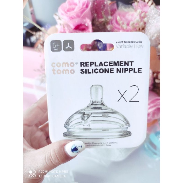 Núm ti thay thế Comotomo 1tia, 2tia, 3tia, Y cắt dành cho bé từ sơ sinh