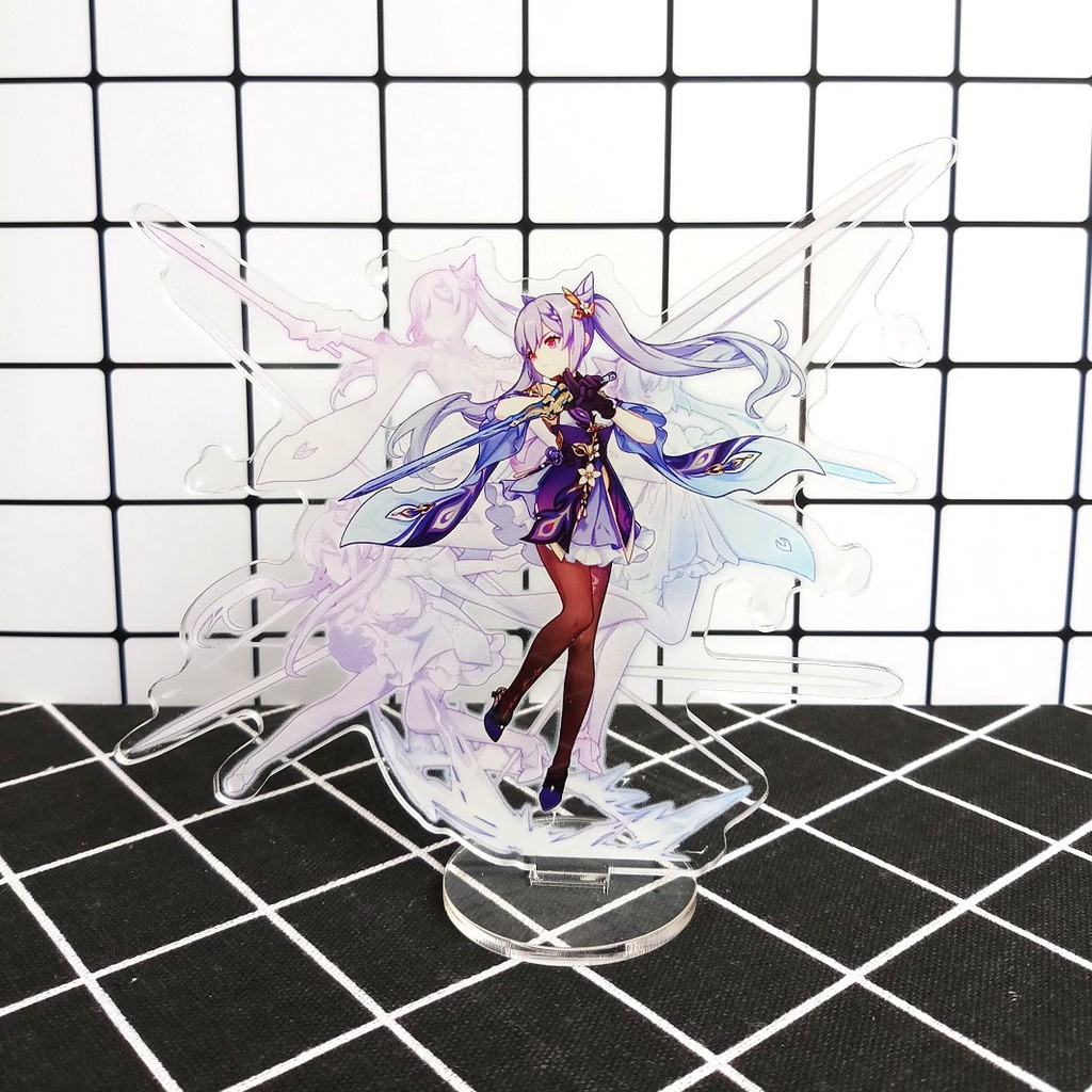 Tượng mica Standee anime Keqing - Genshin Impact