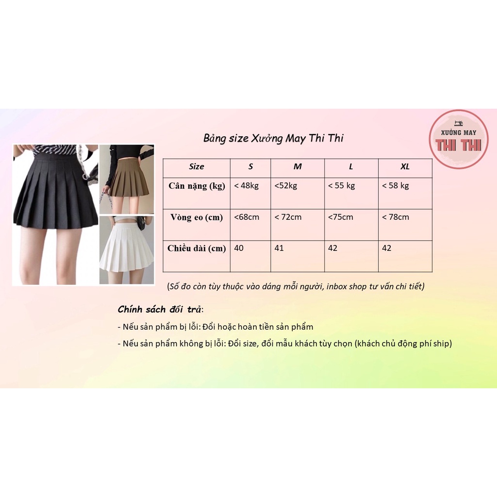 Chân váy xếp ly, chân váy tennis dáng chữ A  chất đẹp siêu xinh CV19(có ảnh thật) | BigBuy360 - bigbuy360.vn