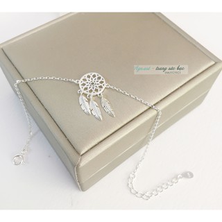 Lắc tay nữ Dream catcher bạc ý