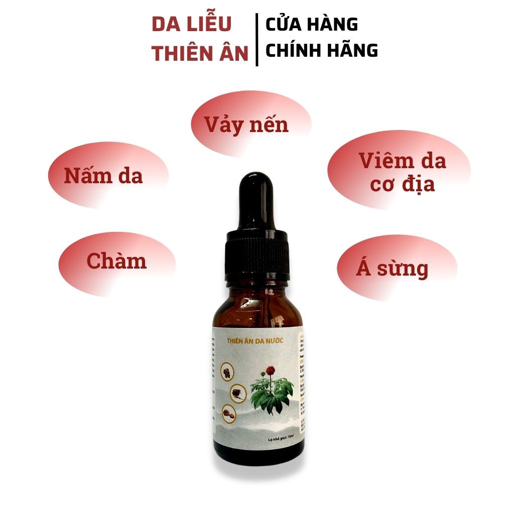 Nước Tắm Thiên Ân Phục hồi Vảy nến, Viêm da cơ địa, Chàm da, Da tiết bã, Nấm da, Hắc lào, Á sừng, Chàm sữa, Dưỡng ẩm da