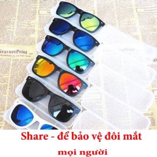 Kẹp kính viền nhựa + Hộp bảo vệ (có video)