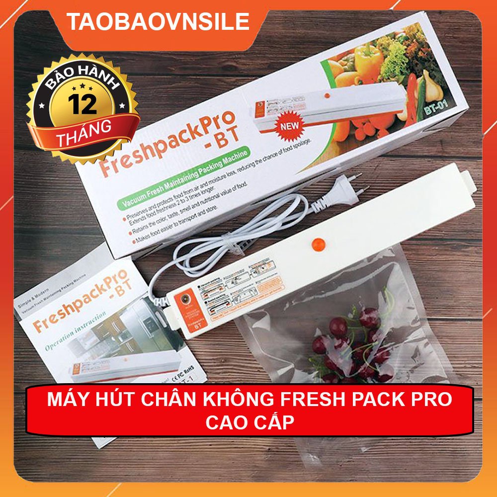 [TẶNG KÈM TÚI] Máy hút Chân Không Kiêm Hàn Miệng Túi Fresh Pack Pro Cao Cấp Sản Phẩm Tiện Ích Dùng Trong Gia Đình